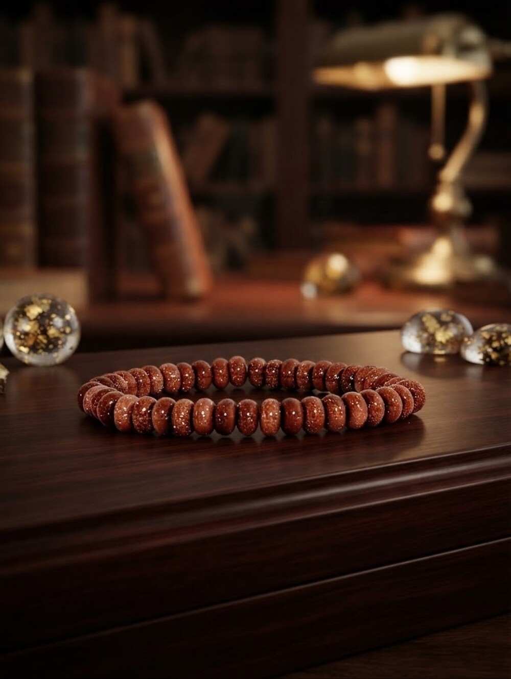 Gold Sandstone Bracelet